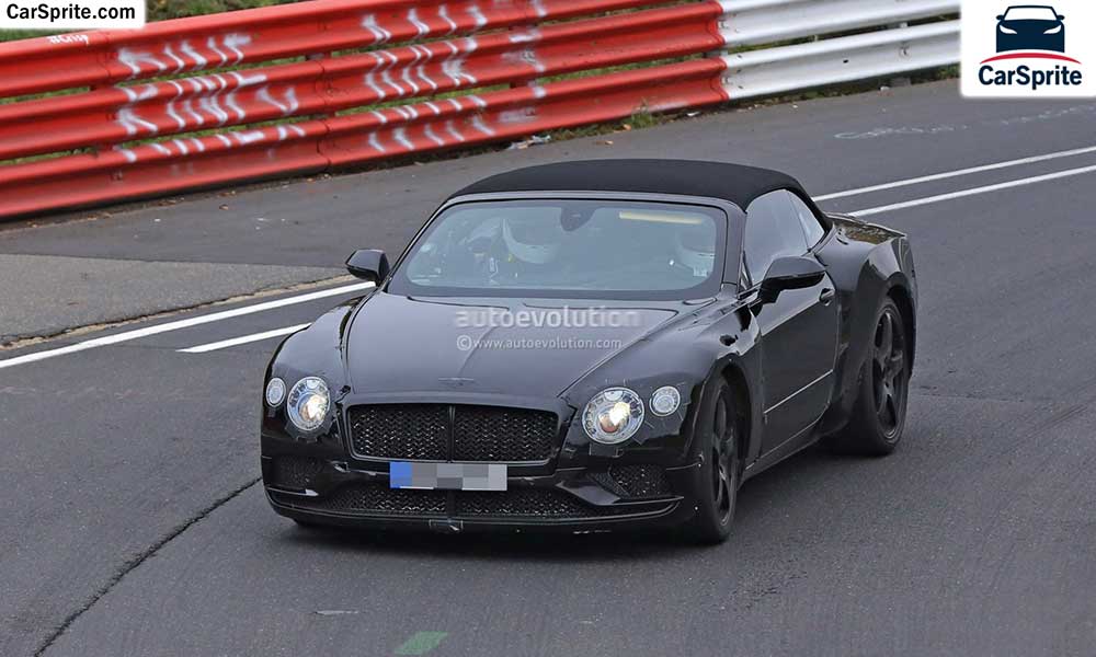 Bentley Continental GT Convertible 2018 prices and specifications in Qatar | Car Sprite