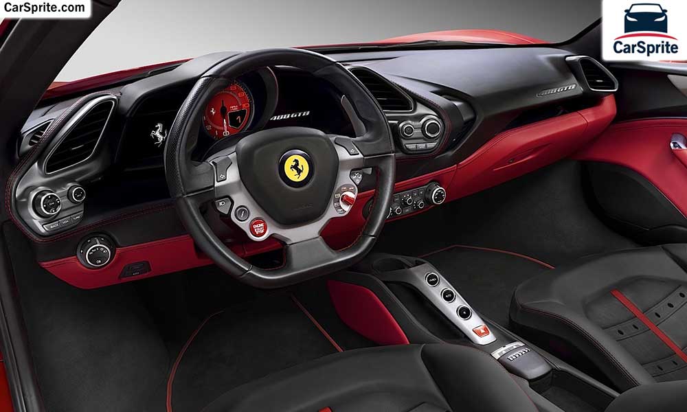 Ferrari 488 GTB 2018 prices and specifications in Qatar | Car Sprite