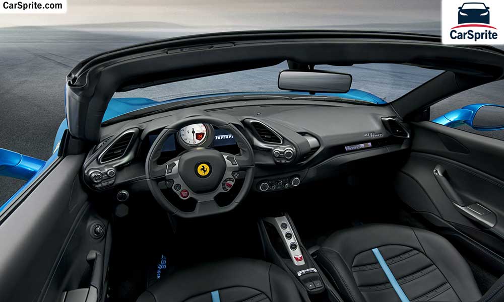 Ferrari 488 Spider 2019 prices and specifications in Qatar | Car Sprite