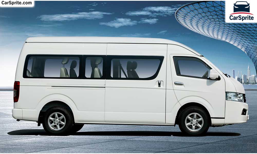 King Long Wide Body Passenger Van 2019 prices and specifications in Qatar | Car Sprite